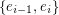 $ \{e_{i-1},e_i\} $